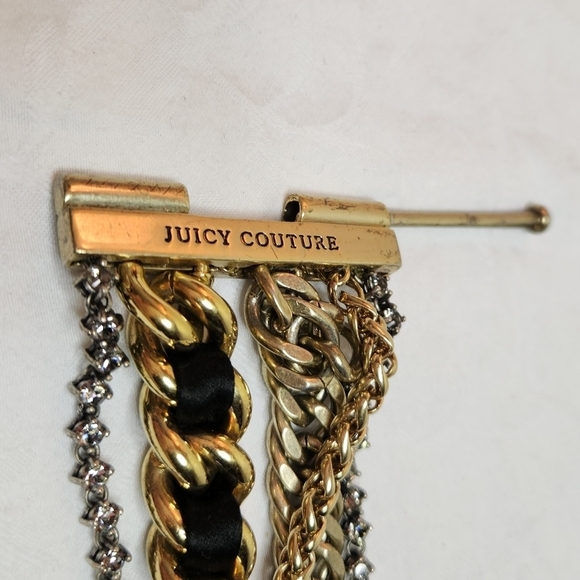 Vintage Juicy Couture gold chain bracelet - Picture 6 of 7
